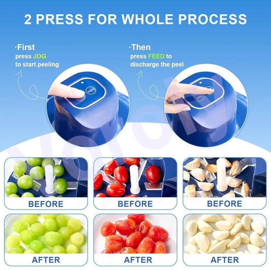 Automatic Rechargeable Fruit & Vegetable Peeler โ 3x Faster, Zero Effort