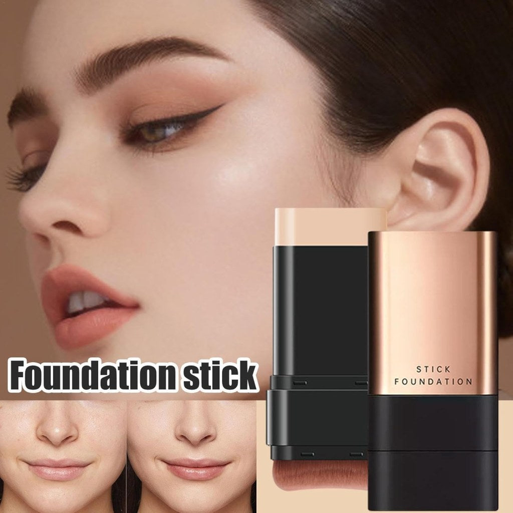 2-in-1 Makeup Foundation Stick – Buildable Coverage Concealer for All Skin Types