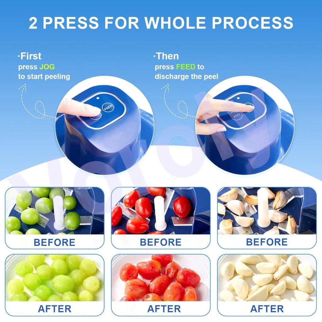 Automatic Rechargeable Fruit & Vegetable Peeler – 3x Faster, Zero Effort