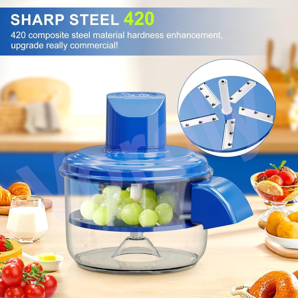 Automatic Rechargeable Fruit & Vegetable Peeler – 3x Faster, Zero Effort