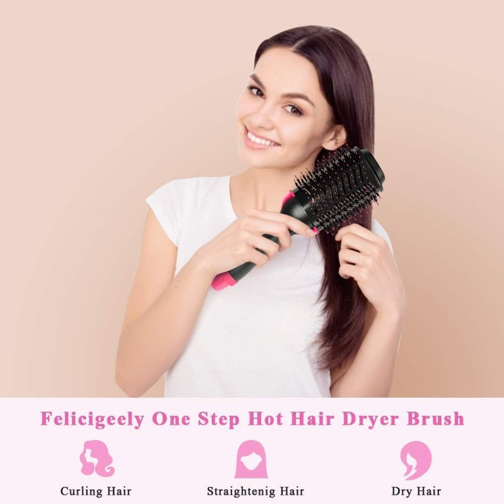 One Step Hair Dryer Brush - 2-in-1 Styling Tool for Women